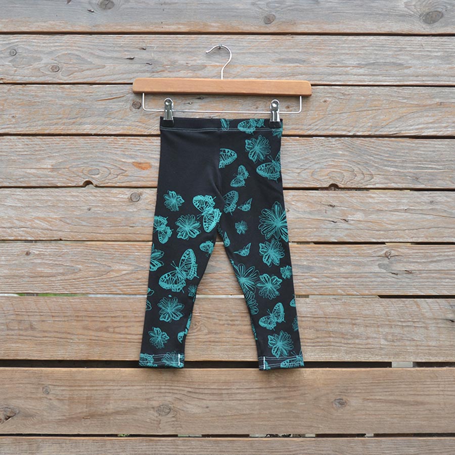 Kid's leggings Kid's leggings black/jade