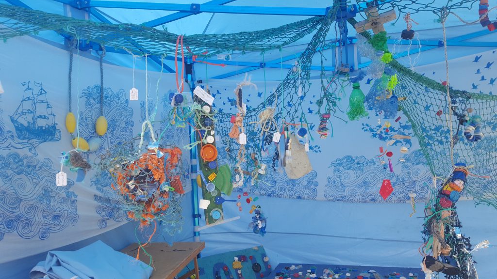 Festival fun with rubbish